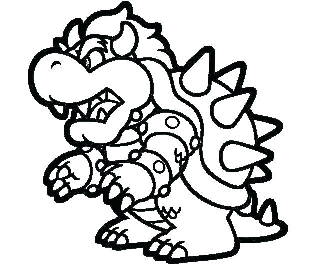 Super Mario Characters Coloring Pages at GetColorings.com | Free ...