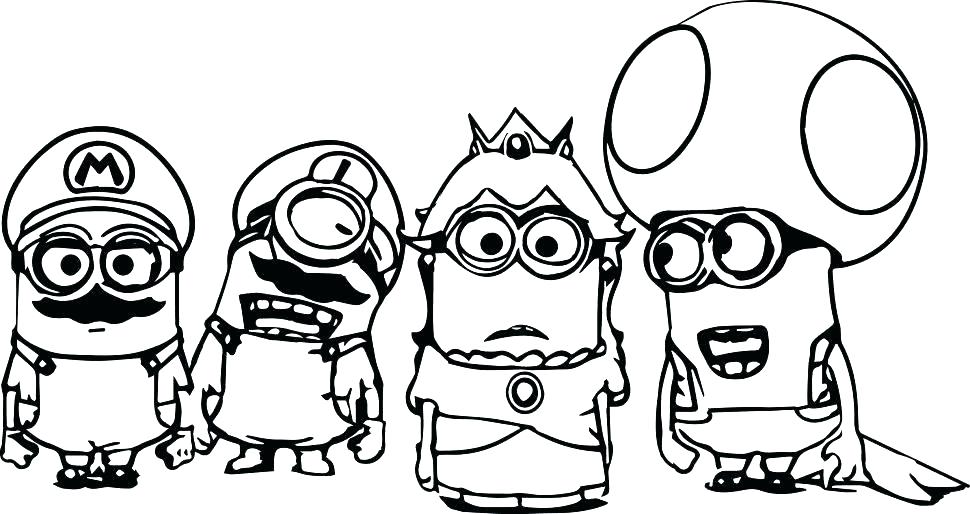 970x514 Super Mario Coloring Pages Icontent