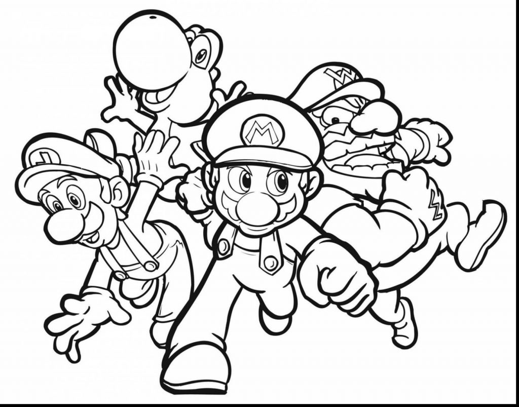 Super Mario Coloring Pages Free at GetColorings.com | Free printable ...