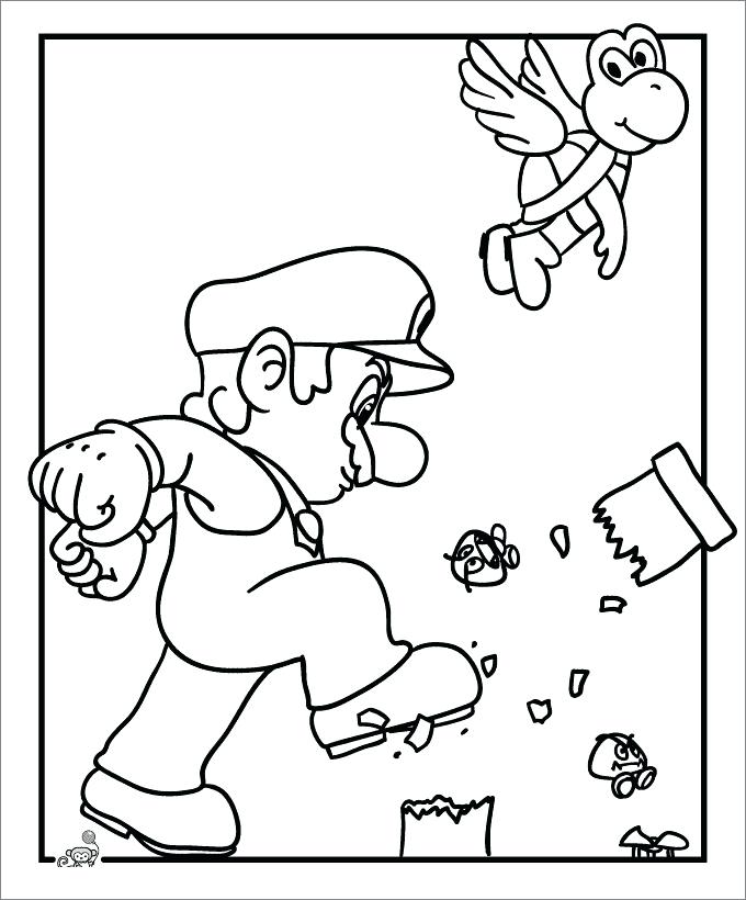 Mario Coloring Pages Free Epic Mushroom Coloring Page Fee Super 680x820 Mario Coloring Pages Free Epic Mushroom Coloring Page Fee Super