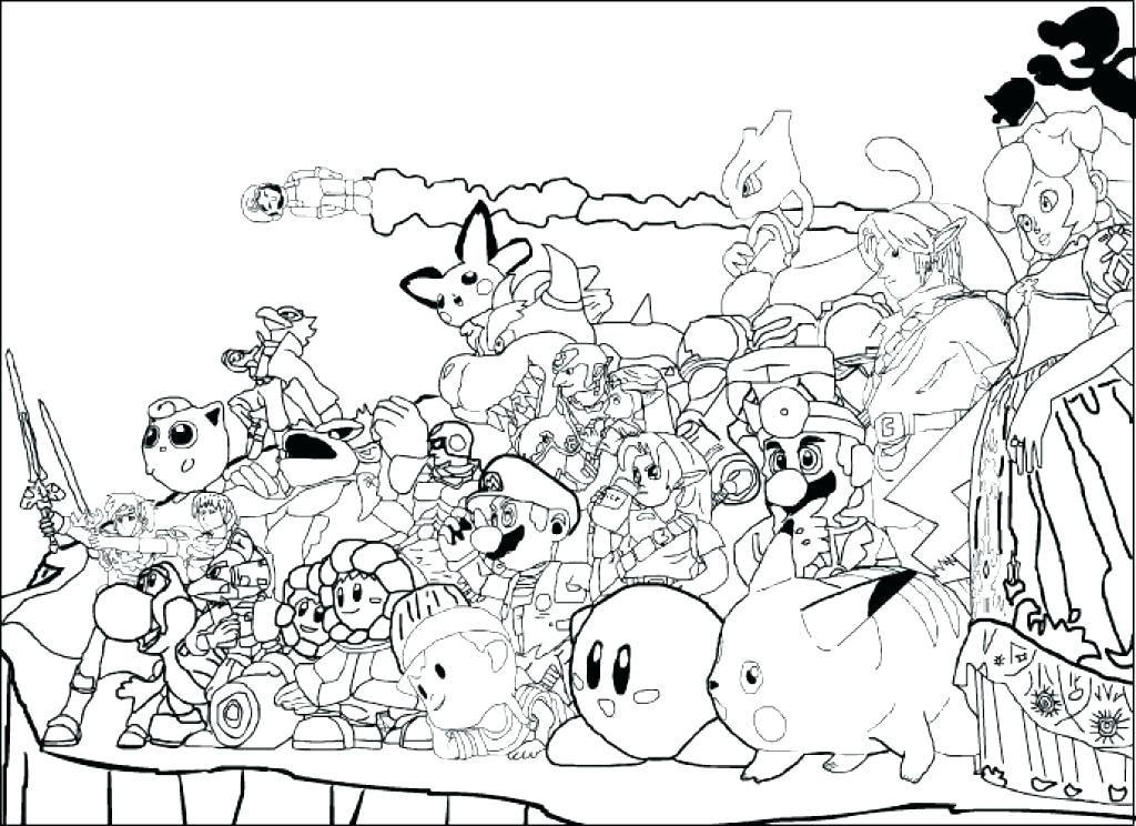 Super Mario Brothers Online Coloring Pages Bros Last Updated Smash 1024x744 Super Mario Brothers Online Coloring Pages Bros Last Updated Smash