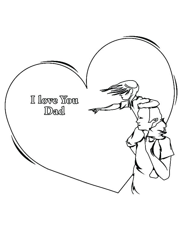600x776 I Love Mommy And Daddy Coloring Pages Printable Coloring Super Dad