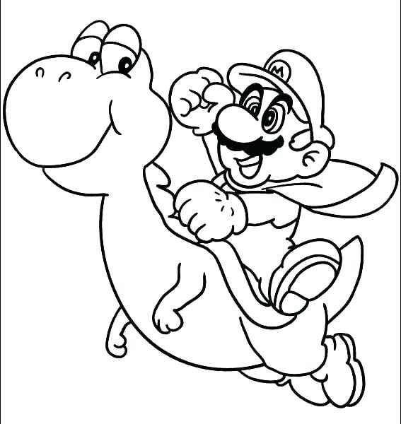 Super Paper Mario Coloring Pages at GetColorings.com | Free printable ...