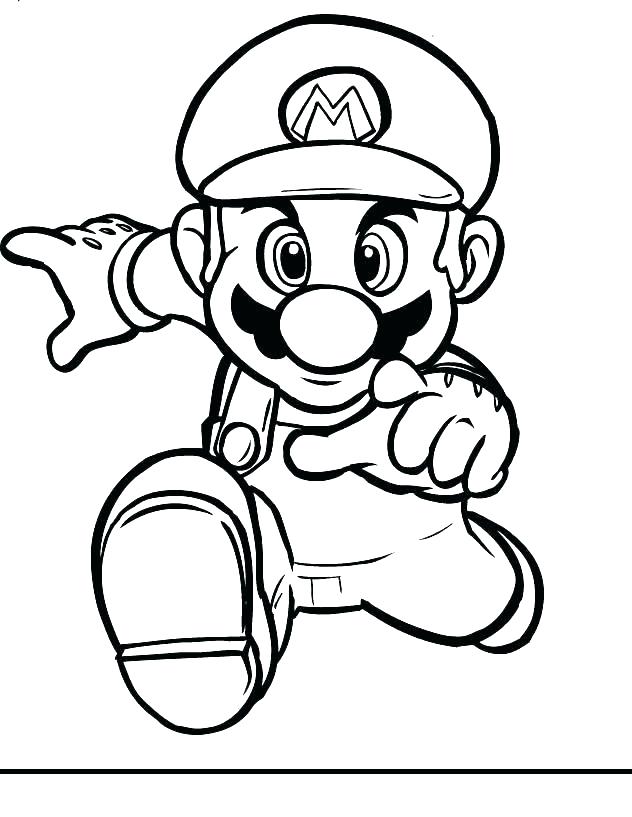 632x817 Paper Mario Coloring Pages Cliptext.co