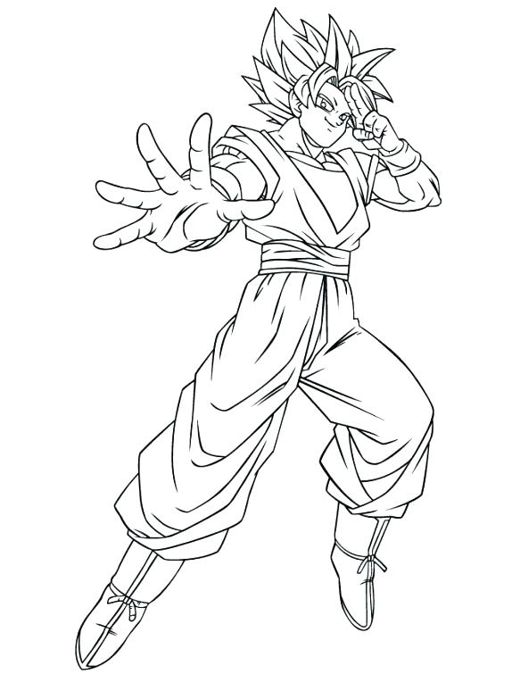 Dragon Ball Z Coloring Pages Goku Super Saiyan 4 Coloring Sheets 583x755 Dragon Ball Z Coloring Pages Goku Super Saiyan 4 Coloring Sheets