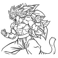 230x230 Top 20 Free Printable Dragon Ball Z Coloring Pages Online