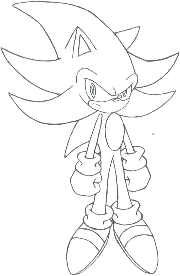 600x916 Shadow Hedgehog Coloring Pages Image Shadow The Hedgehog Coloring