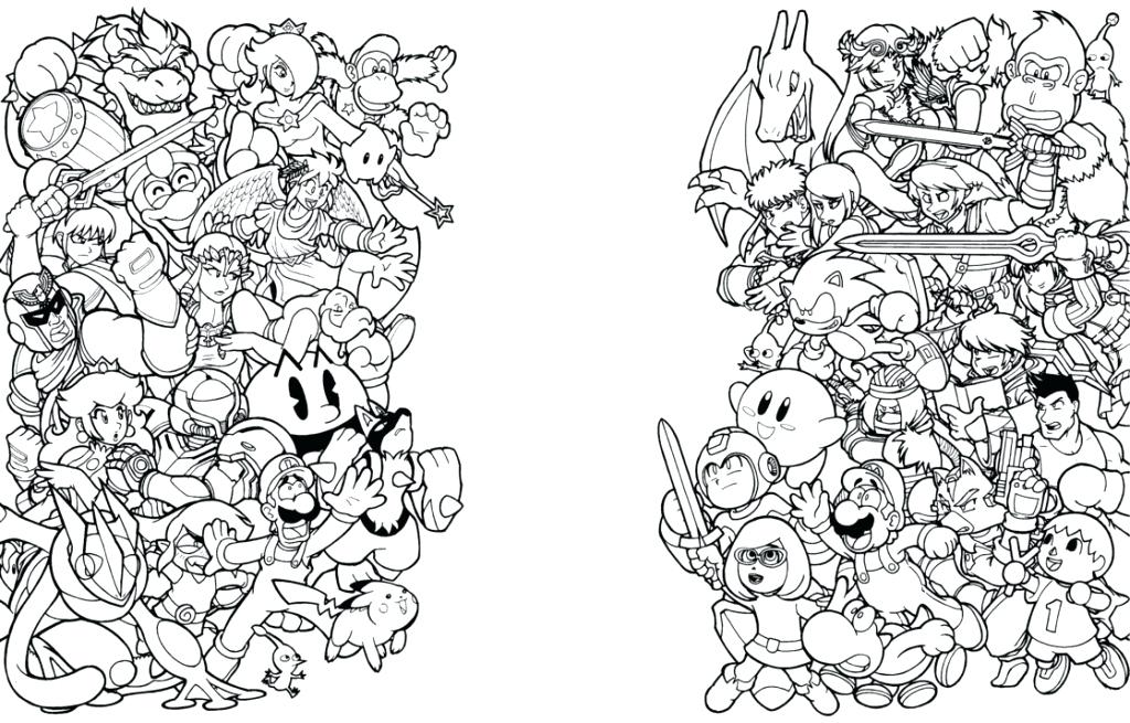 1024x655 Super Brothers Coloring Pages Bros Coloring Pages Super Bros Super