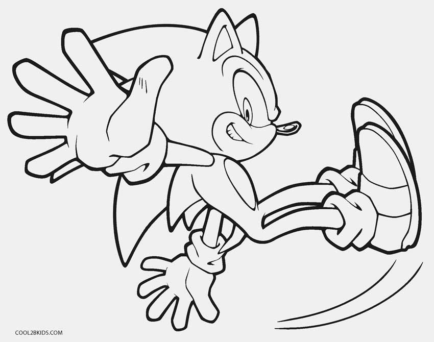 Printable Sonic Coloring Pages For Kids Cool2bkids 850x670 Printable Sonic Coloring Pages For Kids Cool2bkids