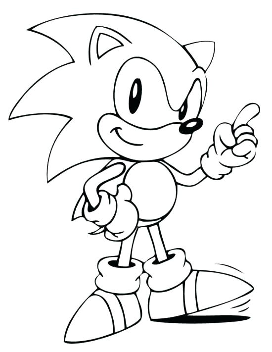 Super Sonic Coloring Pages at GetColorings.com | Free printable ...