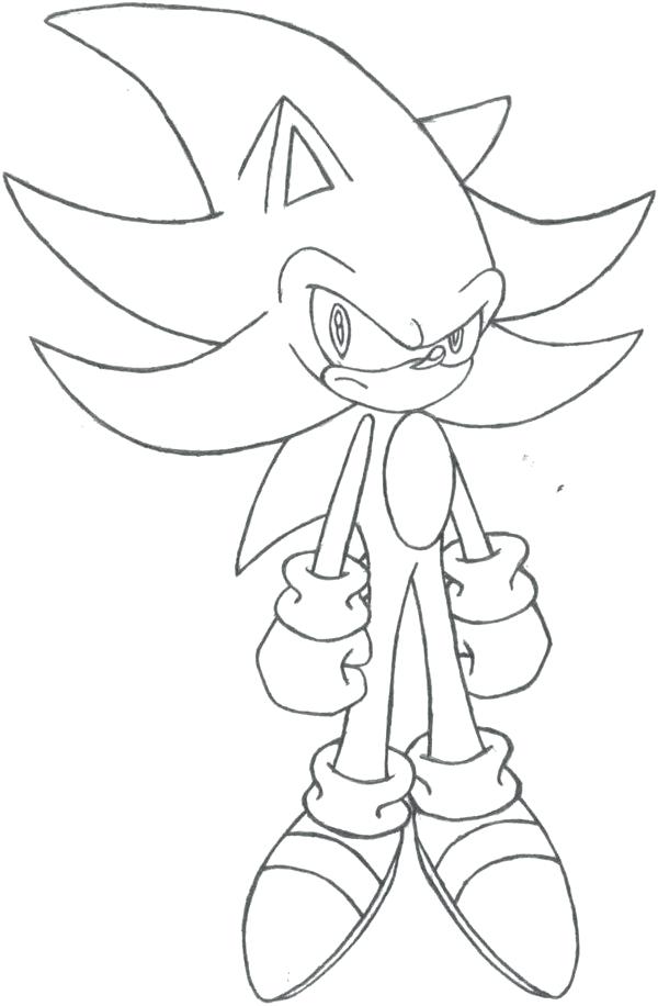 600x916 Ideas Sonic The Hedgehog Coloring Pages To Print And 88 Super