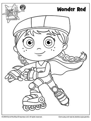 Super Why Coloring Book Pages Parents, Books And Birthdays 300x400 Super Why Coloring Book Pages Parents, Books And Birthdays