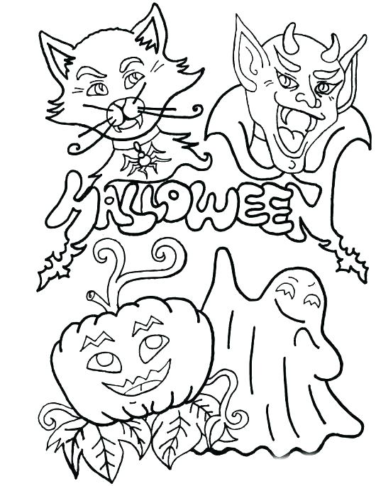 530x685 Free Printable Halloween Coloring Pages For Kids Free Printable