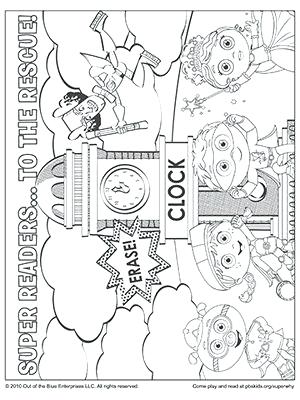 300x400 Super Coloring Pages Dinosaurs Printable Coloring Super Why