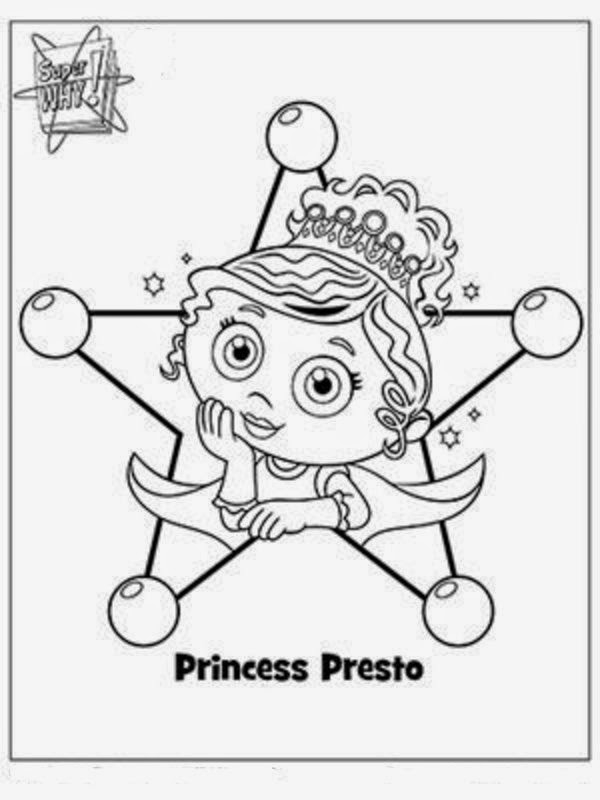 600x800 Super Why Coloring Pages Printable Super Why Coloring Pages