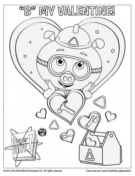 Super Why Coloring Pages 464x604 Super Why Coloring Pages