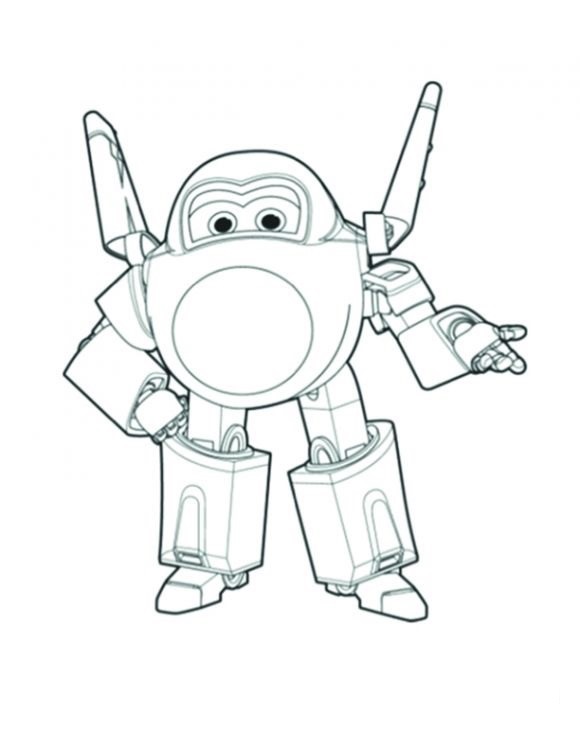 Super Wings Coloring Pages Cool 580x750 Super Wings Coloring Pages Cool