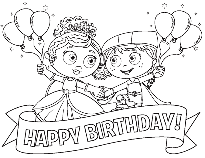 675x520 Super Why Coloring Pages