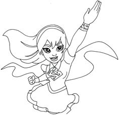 236x229 Pin By Angela Rankin On Coloring Pages Supergirl