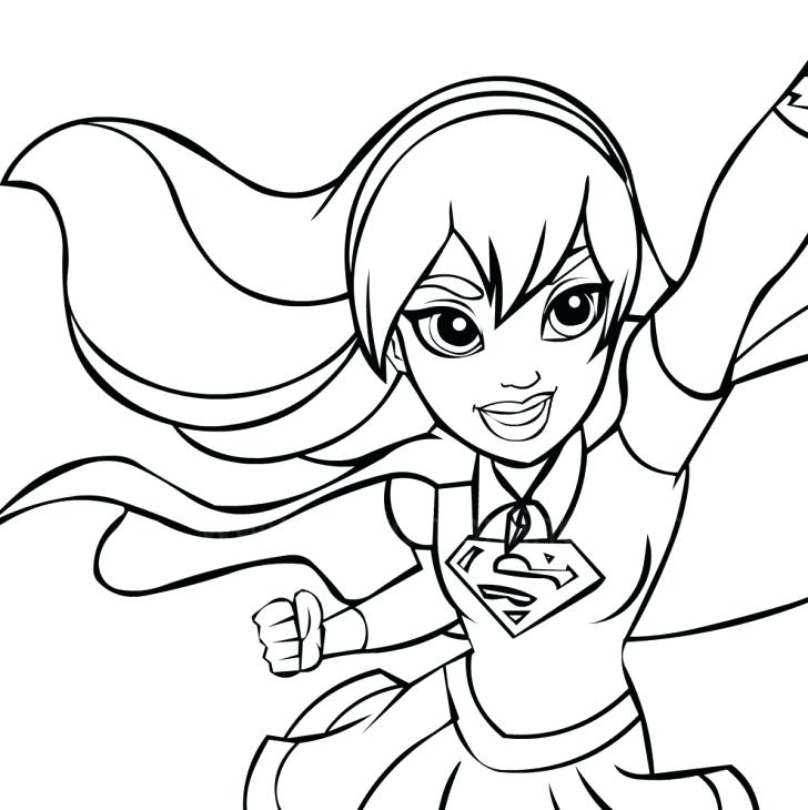 728x730 Cute Girl Printable Coloring Pages The Best For Girls Ideas On My