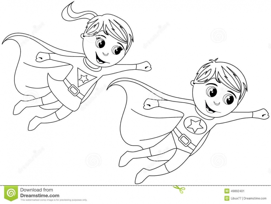 Inspirational Free Coloring Pages Superhero Outline Superhero 1025x773 Inspirational Free Coloring Pages Superhero Outline Superhero