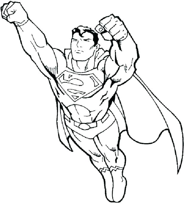 618x687 Superhero Symbols Coloring Pages