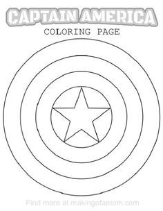 236x304 Captain America Shield Coloring Pages Captain America