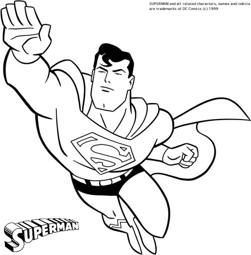 504x512 Free Printable Superman Coloring Pages Superheroes Coloring Pages