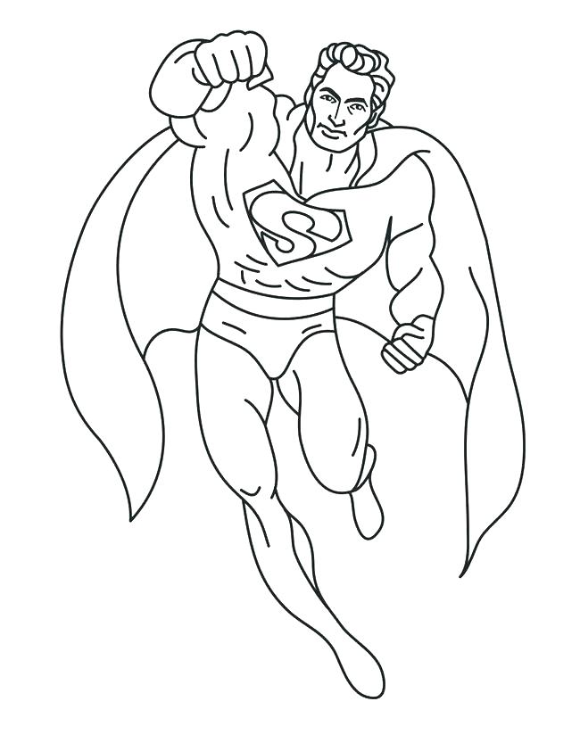 Superman Color Page Color Page For Kids Printable Coloring Books 650x842 Superman Color Page Color Page For Kids Printable Coloring Books