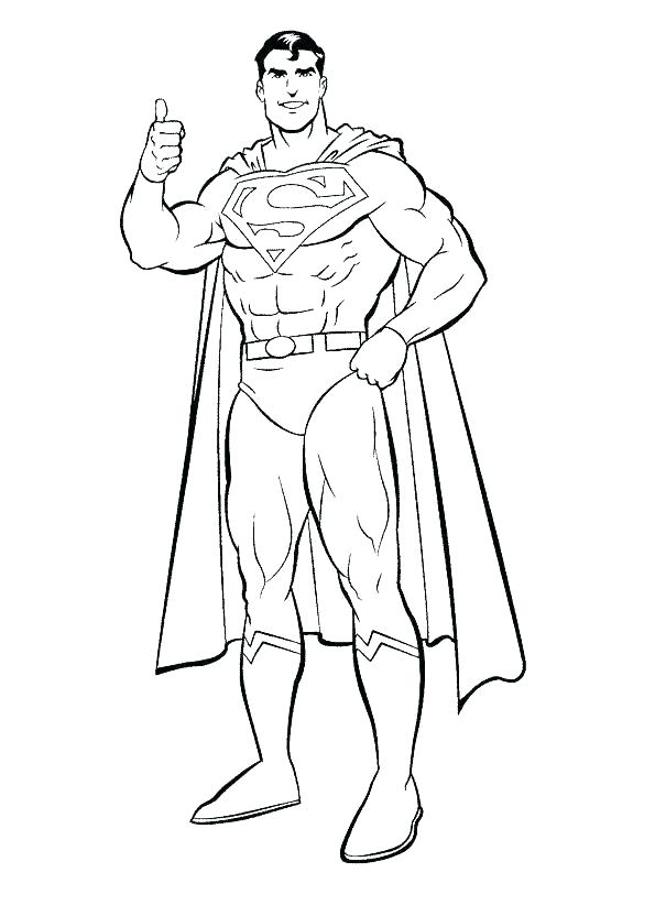 595x822 Coloring Pages Superman Batman Vs Superman Colouring Pictures