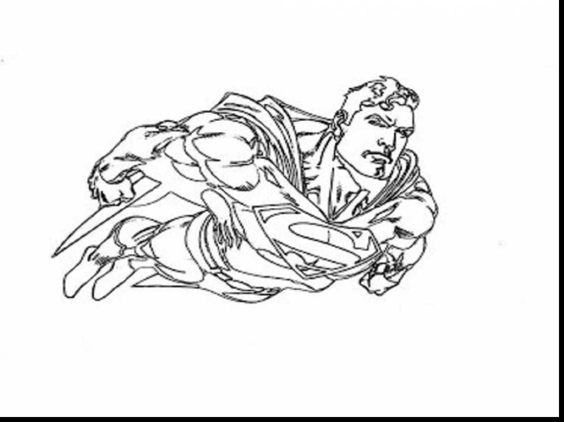 1126x844 Superman Flying Coloring Pages