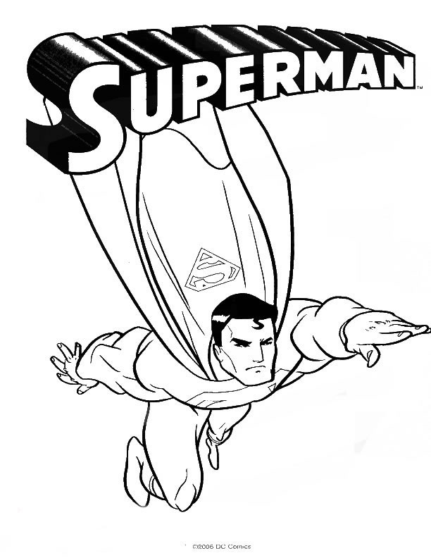 Superman Logo Coloring Pages 612x792 Superman Logo Coloring Pages
