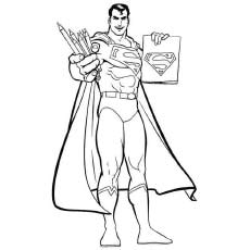 230x230 Top 30 Free Printable Superman Coloring Pages Online