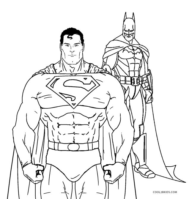 636x670 Free Printable Superman Coloring Pages For Kids Cool2bkids