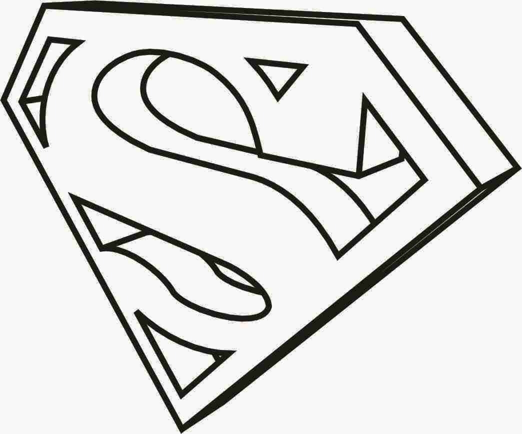 New Superman Logo Coloring Pages Free Coloring Pages Download 1044x868 New Superman Logo Coloring Pages Free Coloring Pages Download