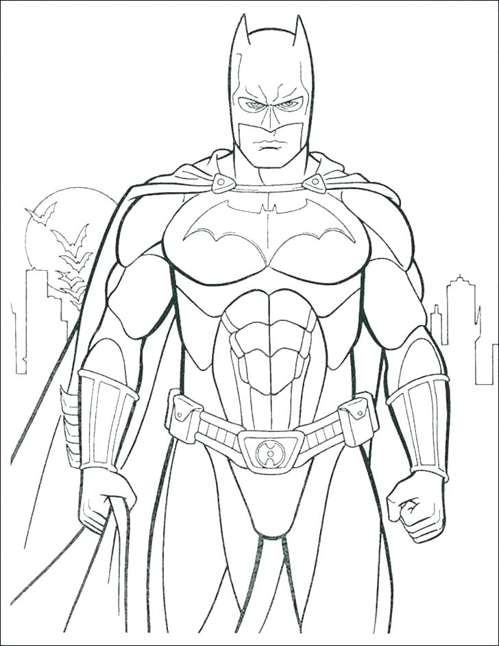 728x942 Batman V Superman Color Sheets Kids Coloring Printable Batman