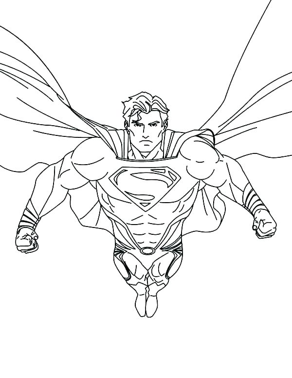 600x776 Superman Coloring Book Superman Coloring Sheets Printable Superman