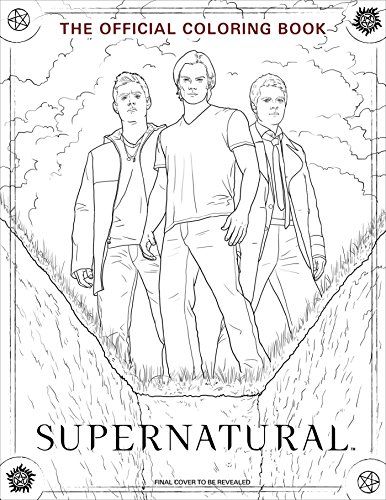 386x500 Supernatural Coloring Book Pages