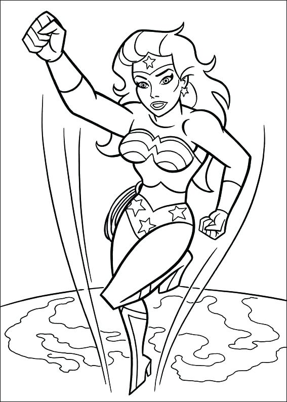 Marvelous Superwoman Coloring Pages Wonder Woman Coloring Sheet 567x794 Marvelous Superwoman Coloring Pages Wonder Woman Coloring Sheet