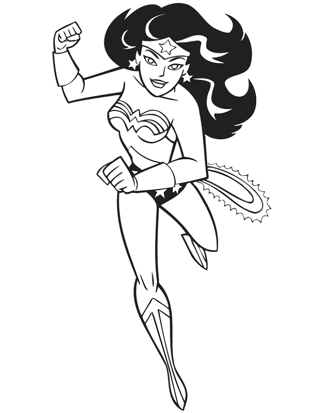 Superwoman Colouring Pages at GetColorings.com | Free printable