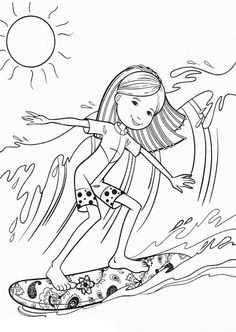 236x332 Building Sand Castle Coloring Page. Kid Crafts For Summer