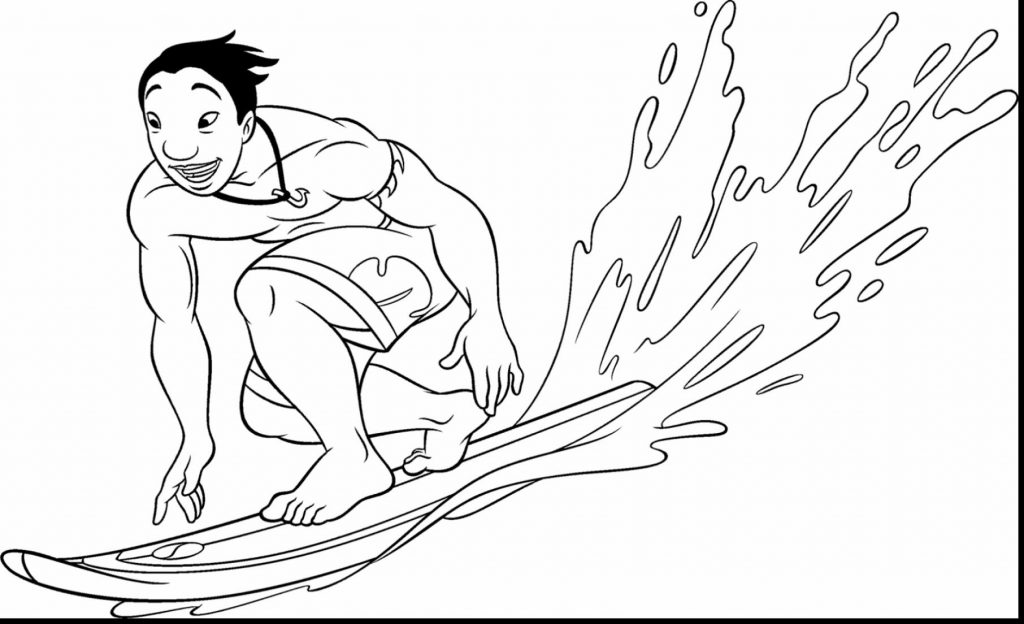 New Surfing Coloring Pages 18 1024x624 New Surfing Coloring Pages 18