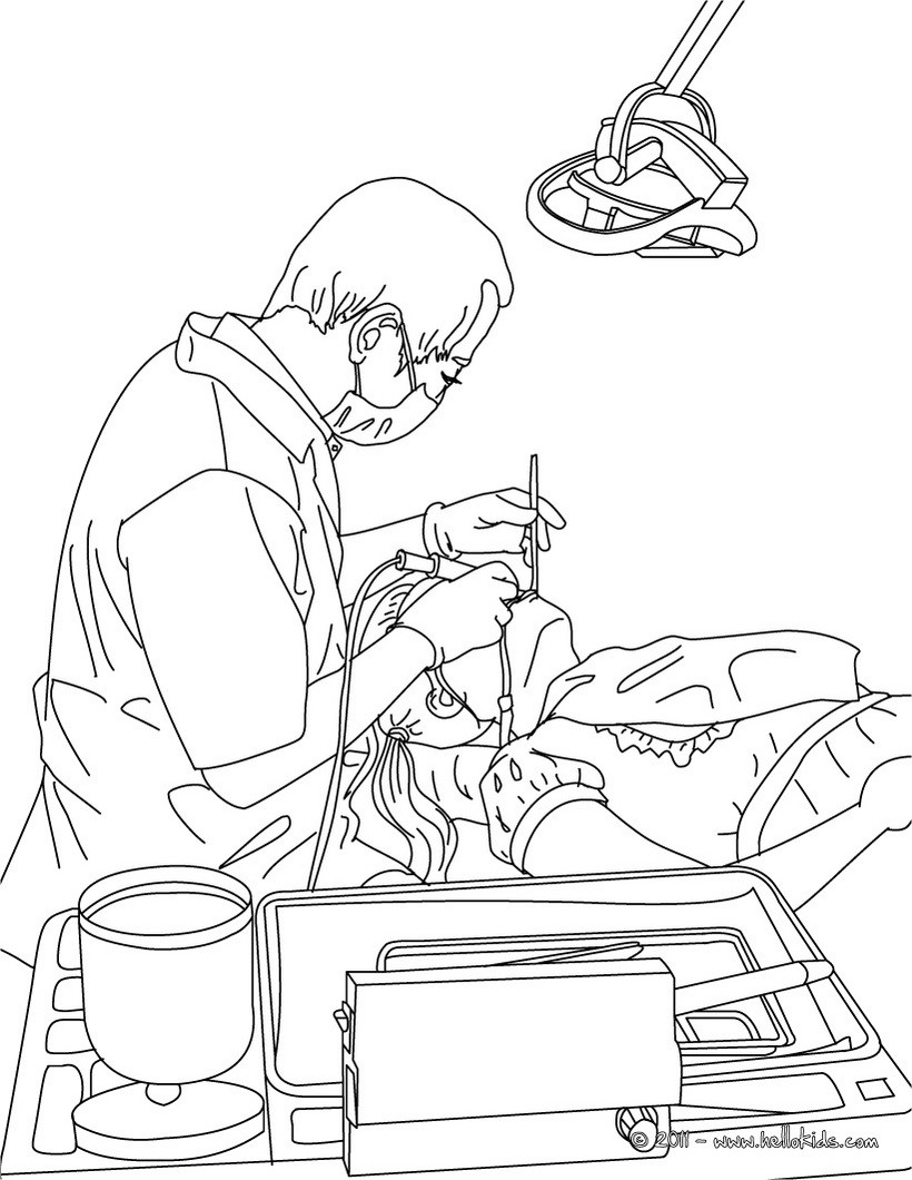 820x1060 Dentist Coloring Page. Amazing Way To Discover Job. More Original