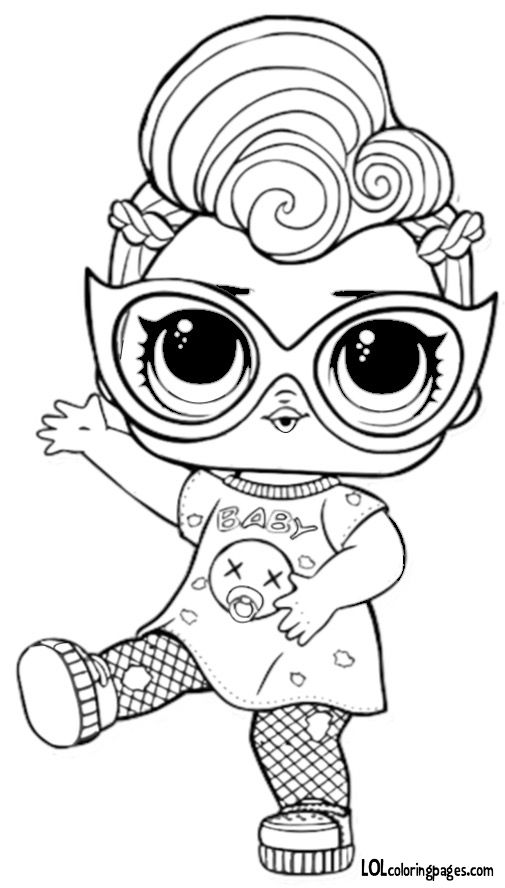 Grunge Grrrl Series 3 L.o.l Surprise Doll Coloring Page New Baby 505x888 Grunge Grrrl Series 3 L.o.l Surprise Doll Coloring Page New Baby