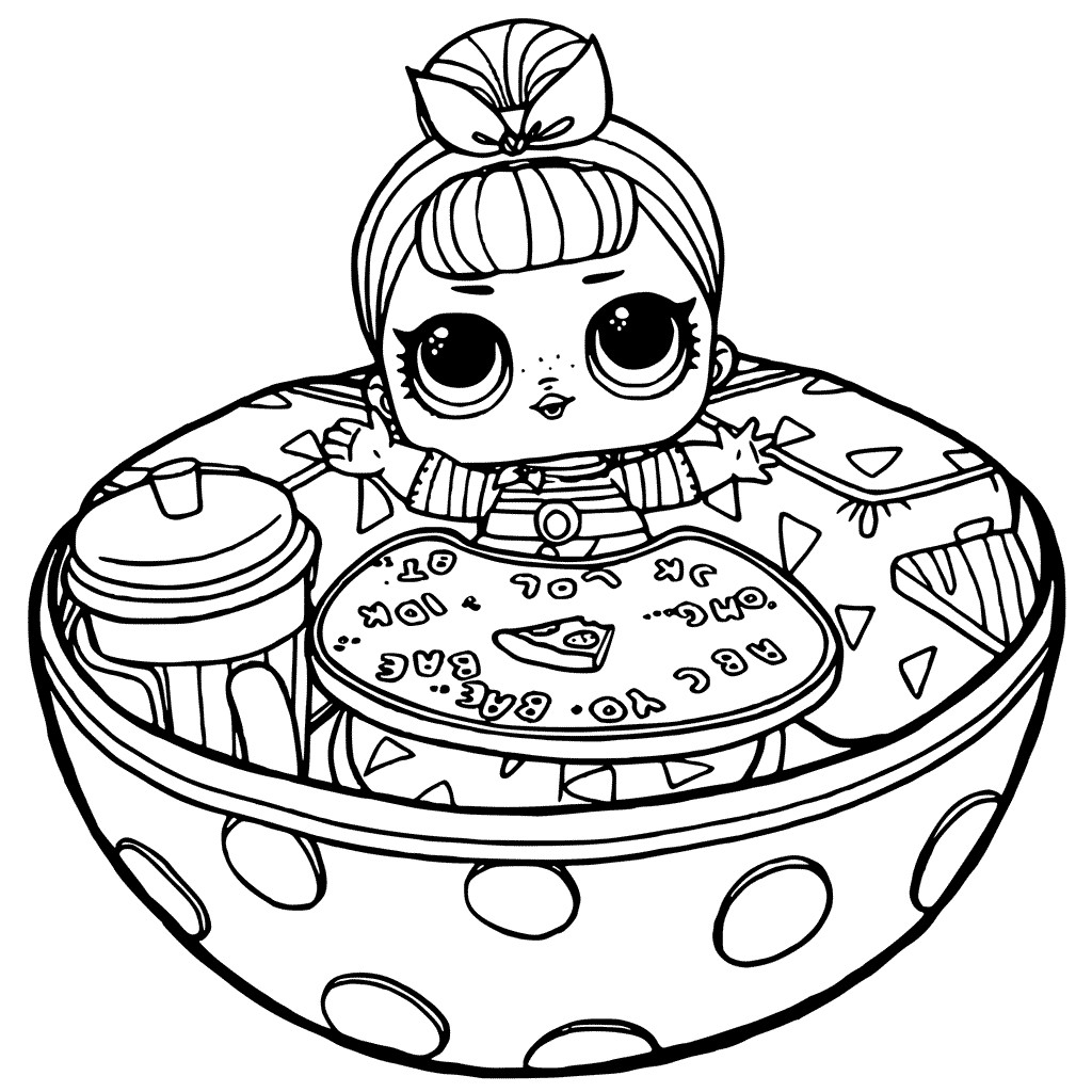 Lol Doll Coloring Pages 1024x1024 Lol Doll Coloring Pages