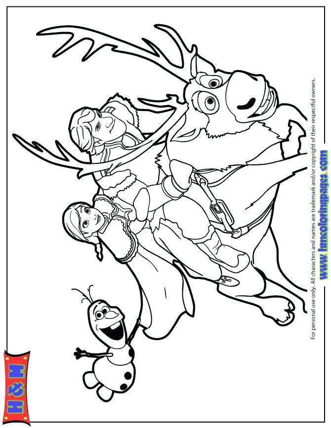 Sven Coloring Pages at GetColorings.com | Free printable colorings ...