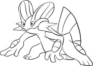 302x213 How To Draw Swampert