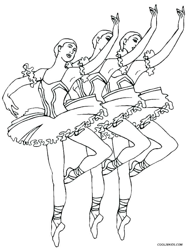 Swan Lake Coloring Pages