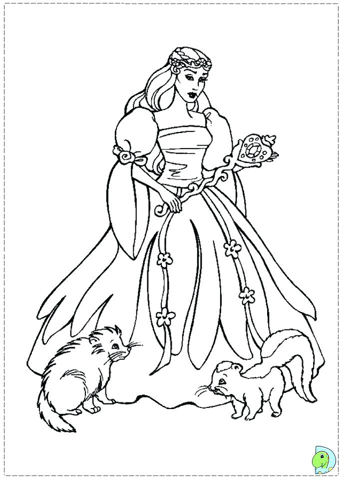 Swan Princess Coloring Pages 691x960 Swan Princess Coloring Pages