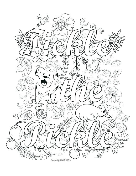 570x738 Swear Word Coloring Pages Swear Word Coloring Pages For Adults
